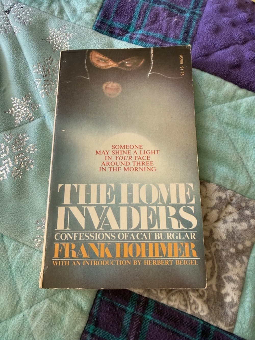 RARE BOOK The Home Invaders by Frank Hohimer - Vintage Paperback